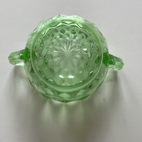 VTG “Cube” Uranium Sugar Bowl - Picture 3 of 4